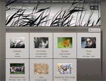 Tablet Screenshot of hegdehaugen.com